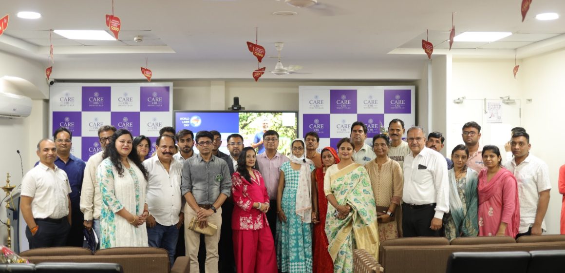 विश्व लिवर दिवस पर केयर सीएचएल हॉस्पिटल में जागरूकता कार्यक्रम आयोजित